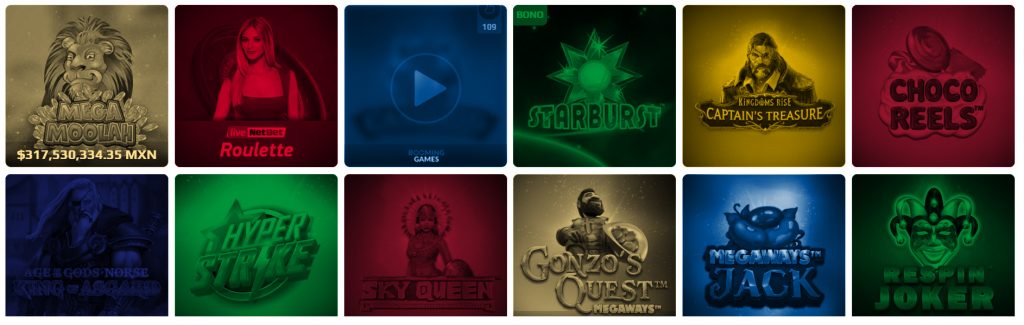 juegos bajo licencia NetBet