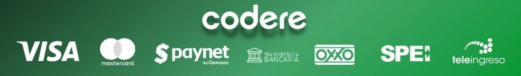 Metodos de pago codere