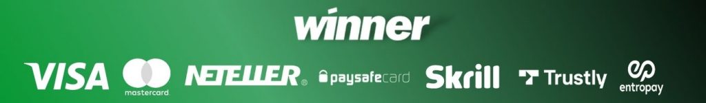 Métodos de pago disponibles en Winner