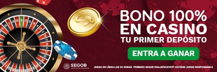 Bono Casino Mexico - Bonos de bienvenida para casinos online