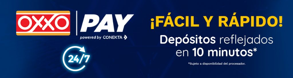 Betcris con Oxxo Pay