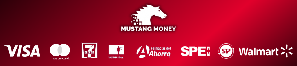 Métodos de pago Mustang Money