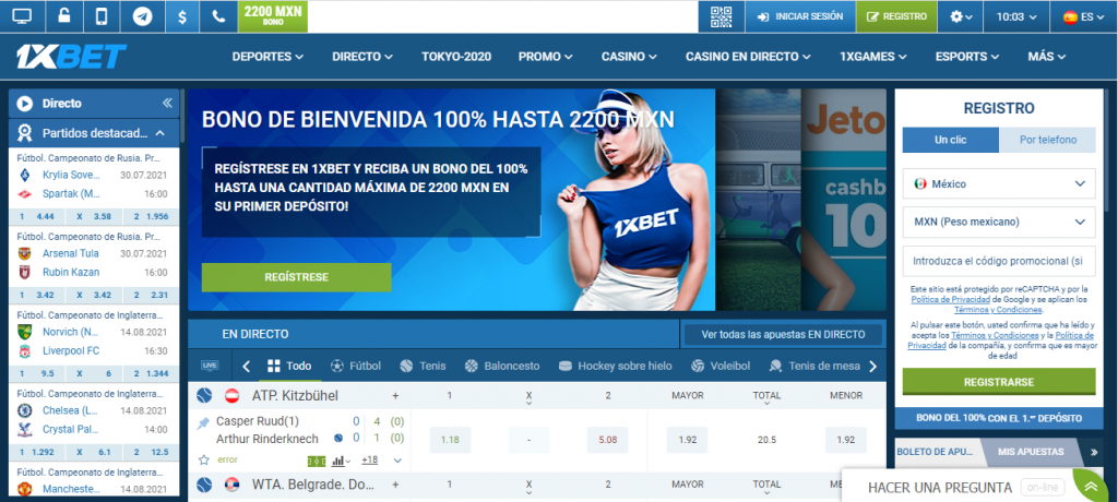 1xbet-inicio juegos-casino